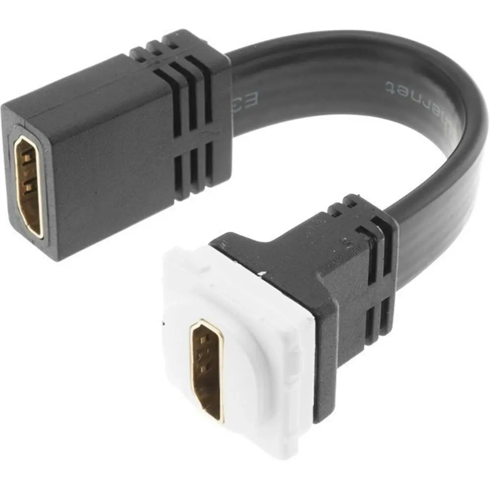 Pro2 Flexible Female Hdmi To Hdmi Fem Cable Insert for Clipsal Wall Plate 05Bc6T - Electronics