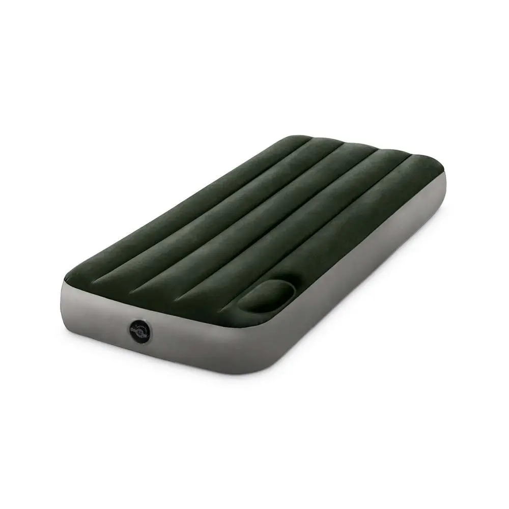 Intex 76cm JR Single DuraBeam Downy Airbed Inflatable Mattress Travel/Camping - Sports & Outdoor