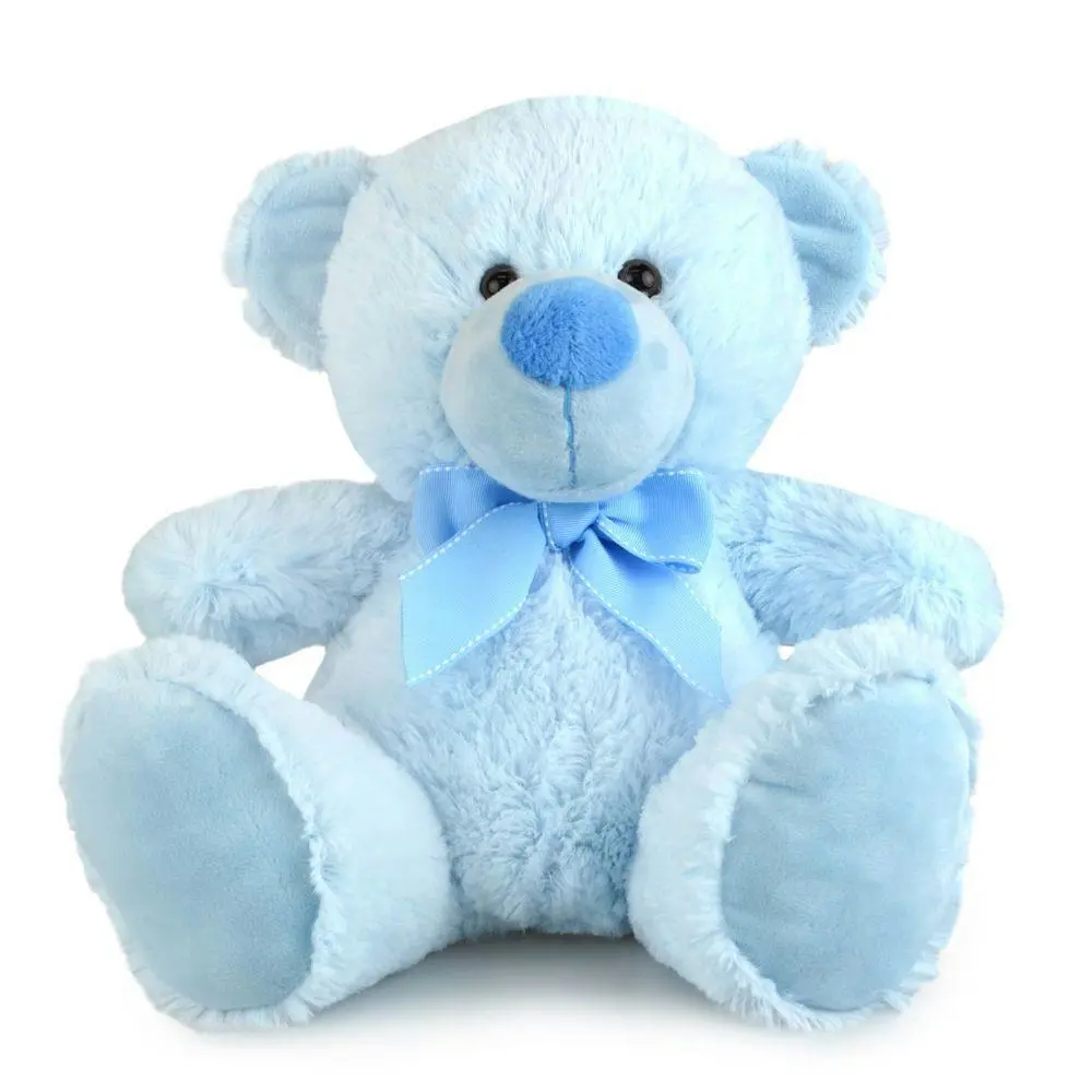 My Buddy Bear Kids/Toddler/Children 31cm Soft Plush/Stuffed Teddy Toys 3y+ Blue - Toys & Games