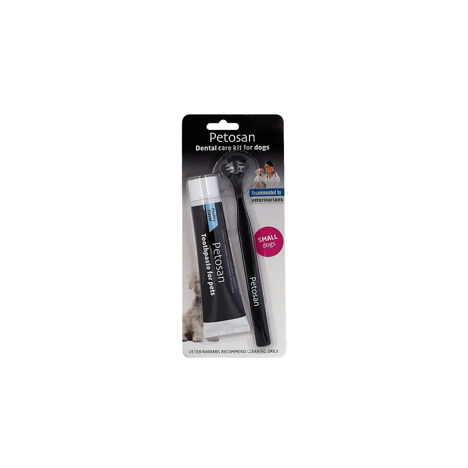Petosan Toothpaste Small Brush Kit 1 Piece - Pets