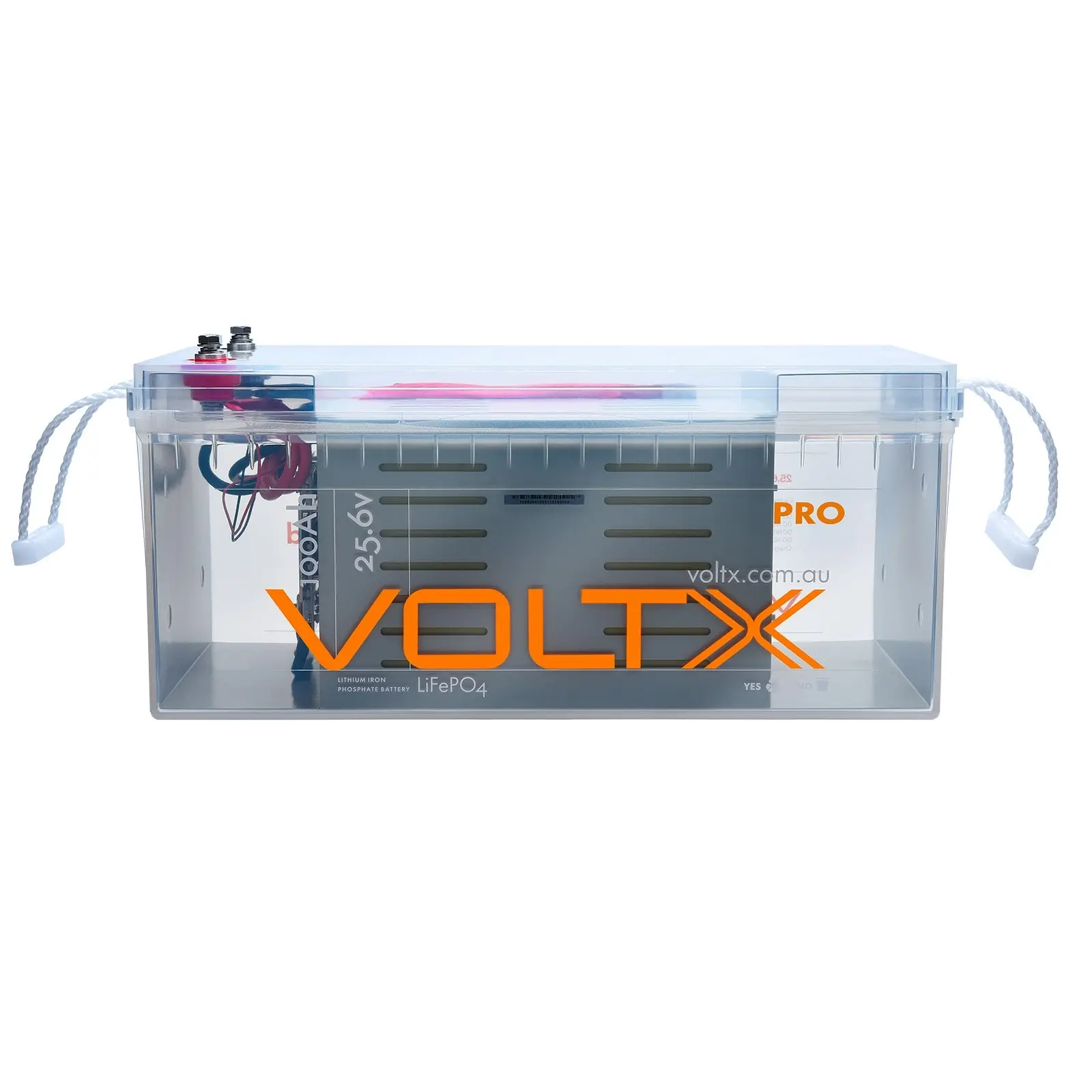 VoltX LiFePO4 Lithium Battery Premium 24V 100Ah - Electronics