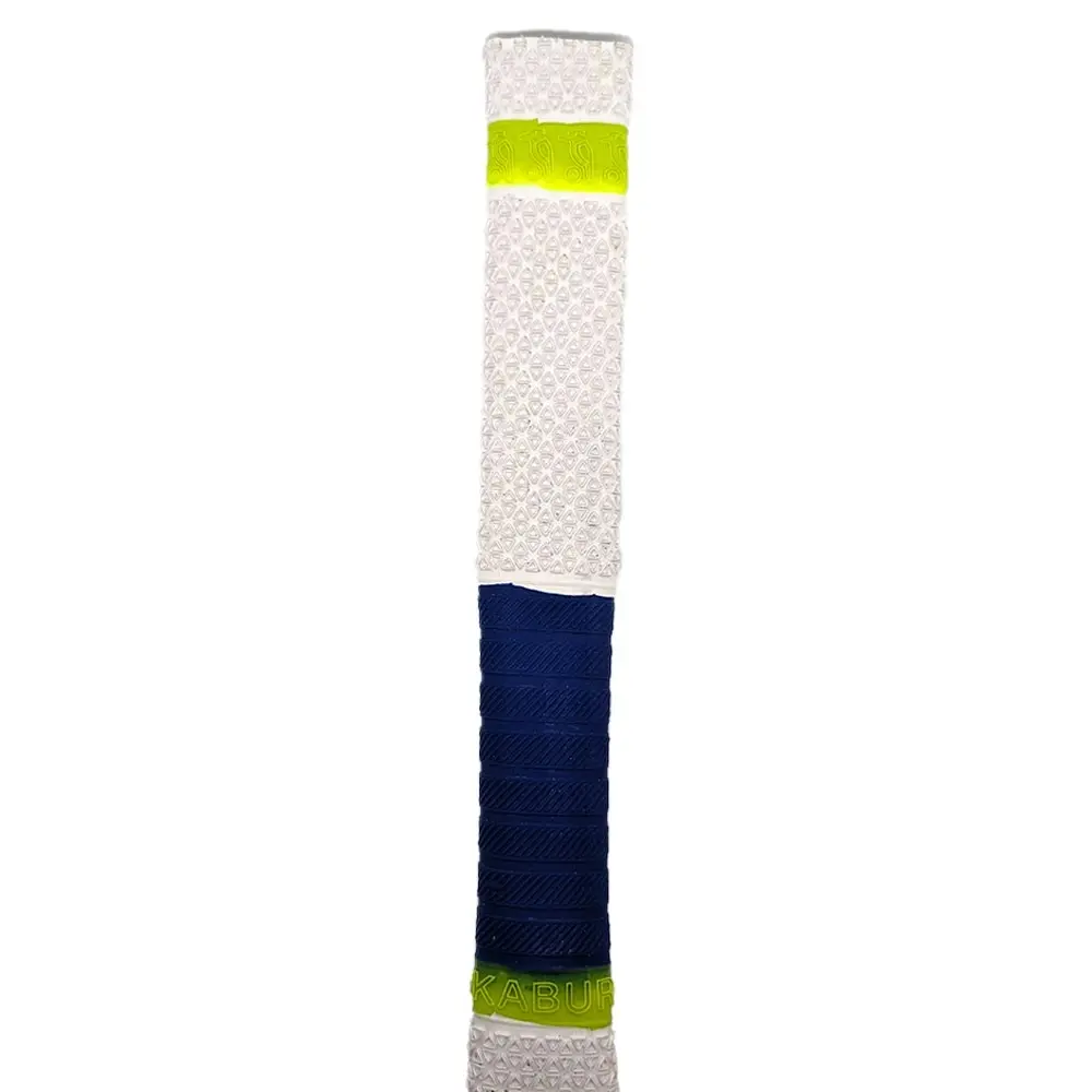 Kookaburra Sport Xtreme Replacement Cricket Bat Grip Set White/Blue/Yellow - Sports & Outdoor