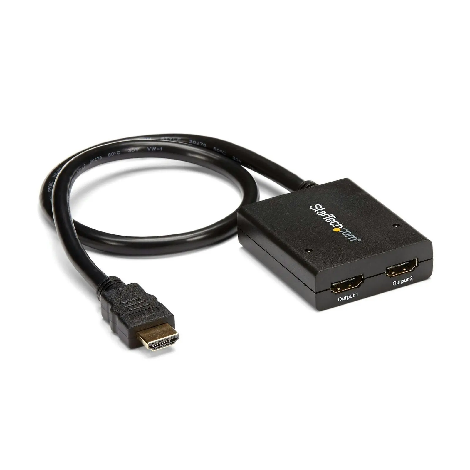 Star Tech 2 Port 4K 30Hz/3D Display 7.1 Surround Sound HDMI 1.4 Video Splitter - Electronics