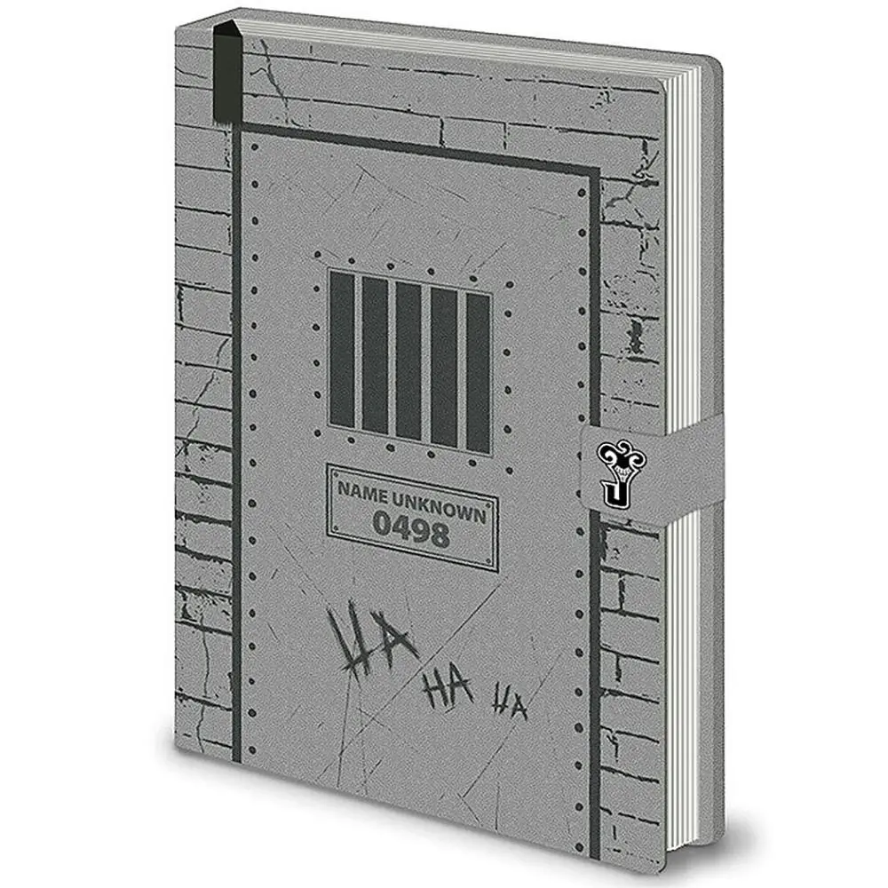 DC Comics The Joker Themed Novelty Rectangular Hard Cover School Notebook - Office