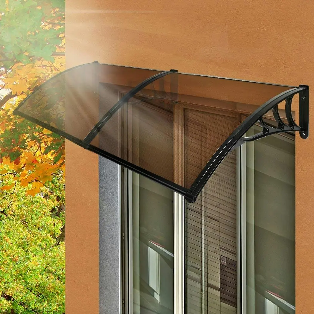 Mountview Window Door Awning Canopy Outdoor Patio Sun Shield Rain Cover 1 X 2.4m - Home & Garden