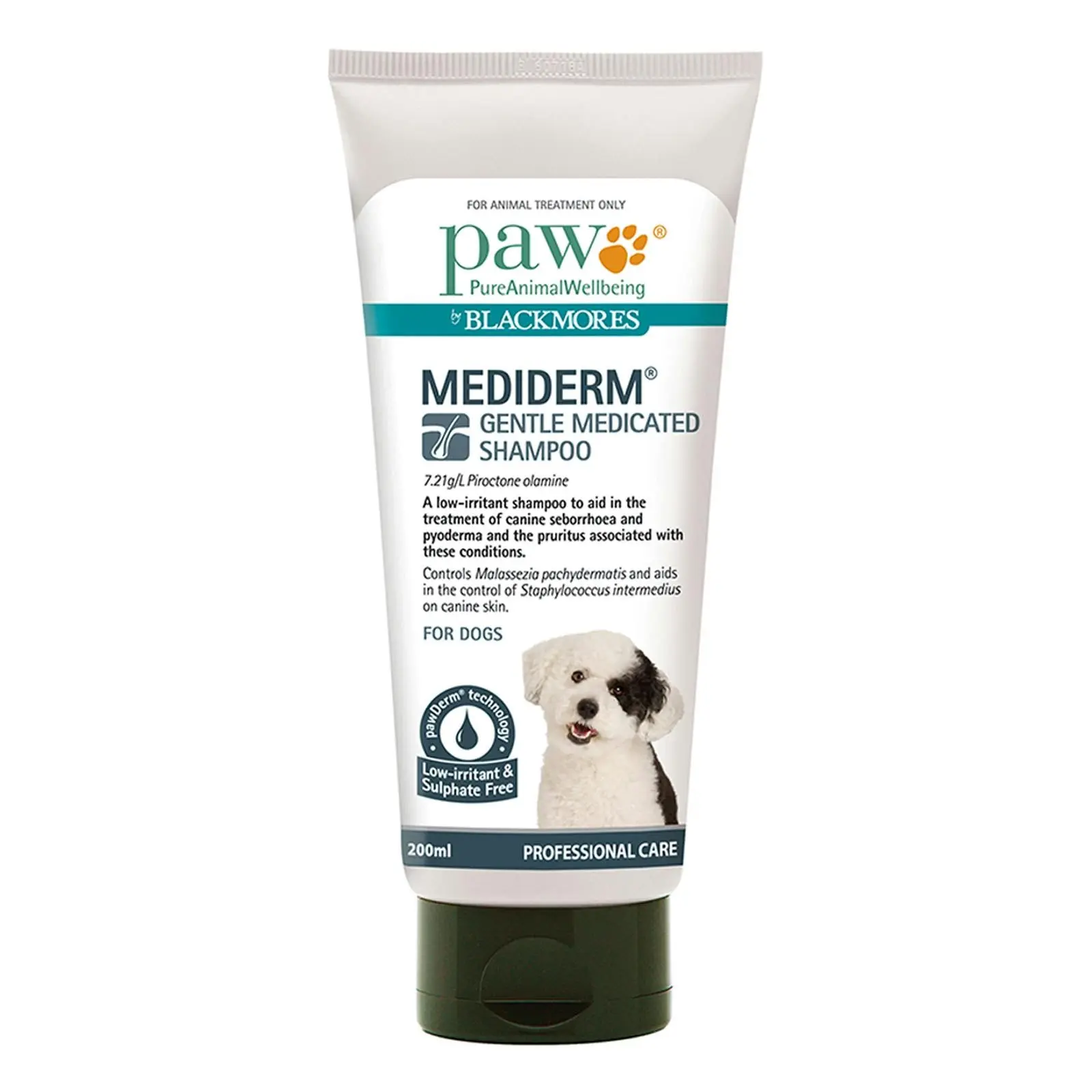 PAW Mediderm Shampoo For Dogs 500 mL - Pets