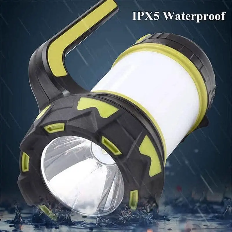 Rechargeable LED Camping Lantern Outdoor Tent Light Lamp & Power for Phone - Sports & Outdoor