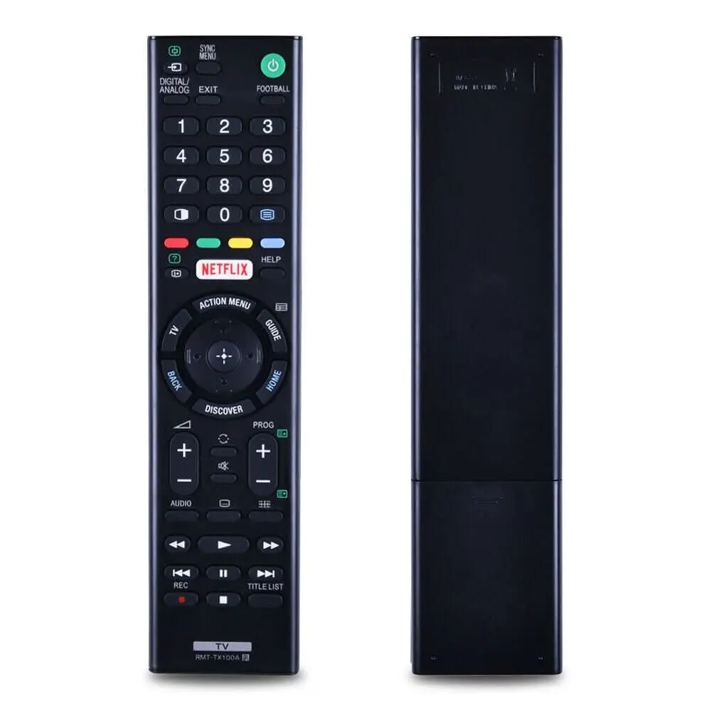 RMT-TX100A For Sony Netflix TV Remote Control KD-55X9000C KD-65X9000C