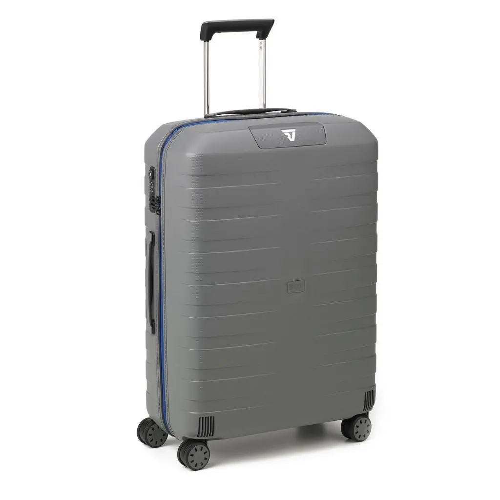 Roncato Box Young Medium 69cm Hardsided Spinner Suitcase Grey - Fashion