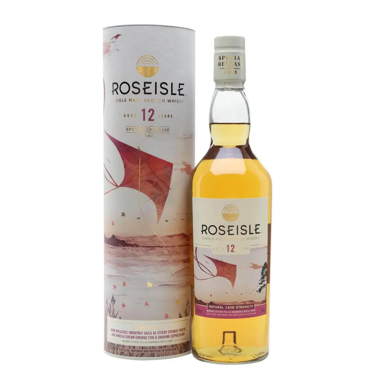 Roseilse "The Origami Kite" 12 Year Old Single Malt Scotch Whisky Special Release 2023 700ml - Alcohol