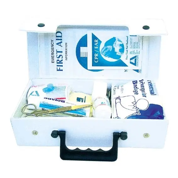 Livingstone Auto First Aid Kit Complete Set In PVC Case - Health