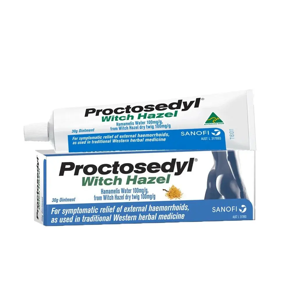 Proctosedyl Witch Hazel Haemorrhoids Ointment 30g - Health