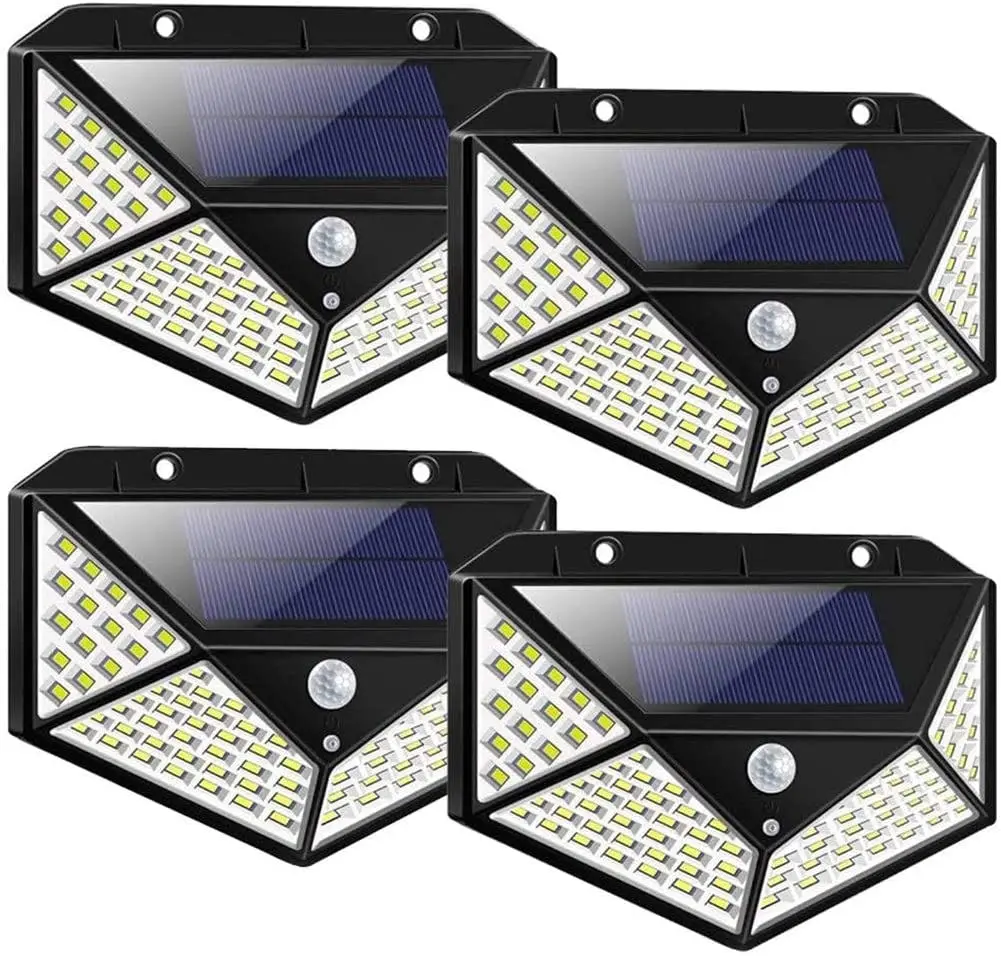 100 Waterproof LED Solar Fairy Light Outdoor with 8 Lighting Modes for Home,Garden and Decoration (4 pack) - Home & Garden