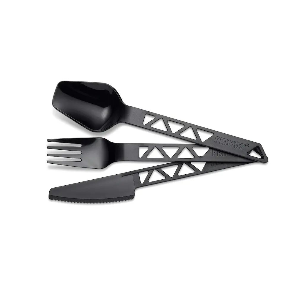 Primus Lightweight Trail Cutlery Set Black WP740580 - Home & Garden
