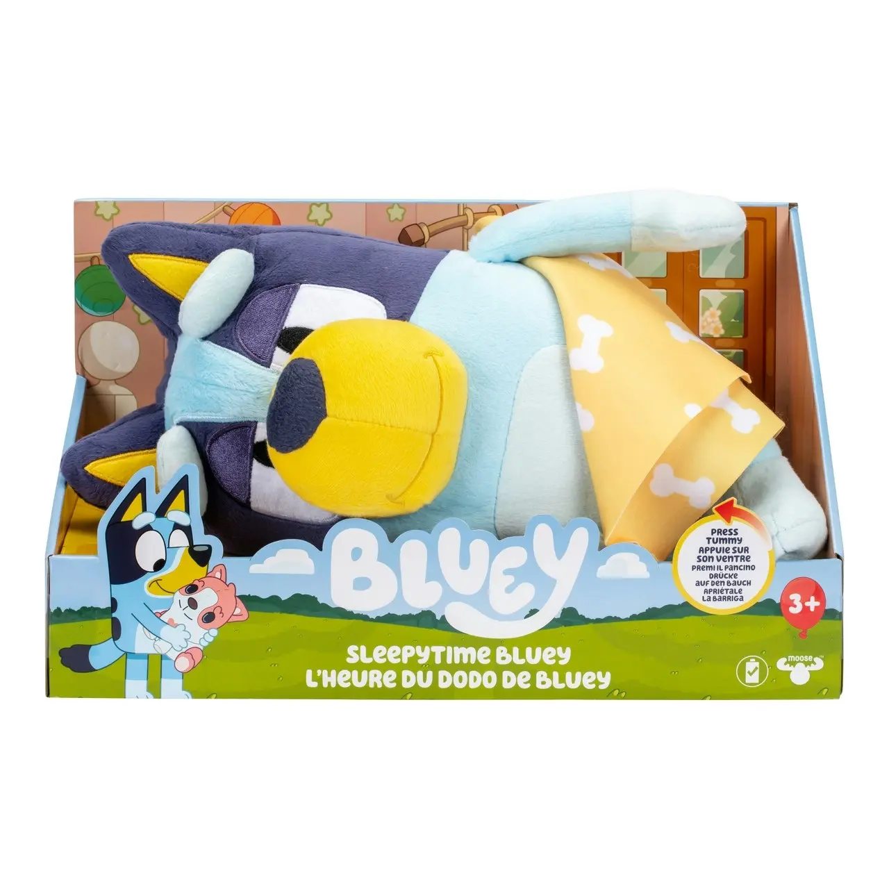 Bluey S11 Sleepy Time Bluey Plush - Toys & Games