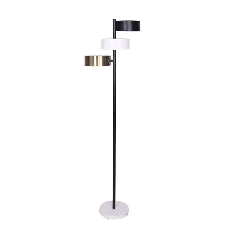 SARANTINO 3-SHADE METAL FLOOR LAMP
