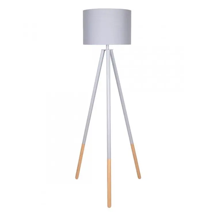 SARANTINO ADJUSTABLE HEIGHT ARC FLOOR LAMP ANTIQUE BRASS SHADE - Home & Garden