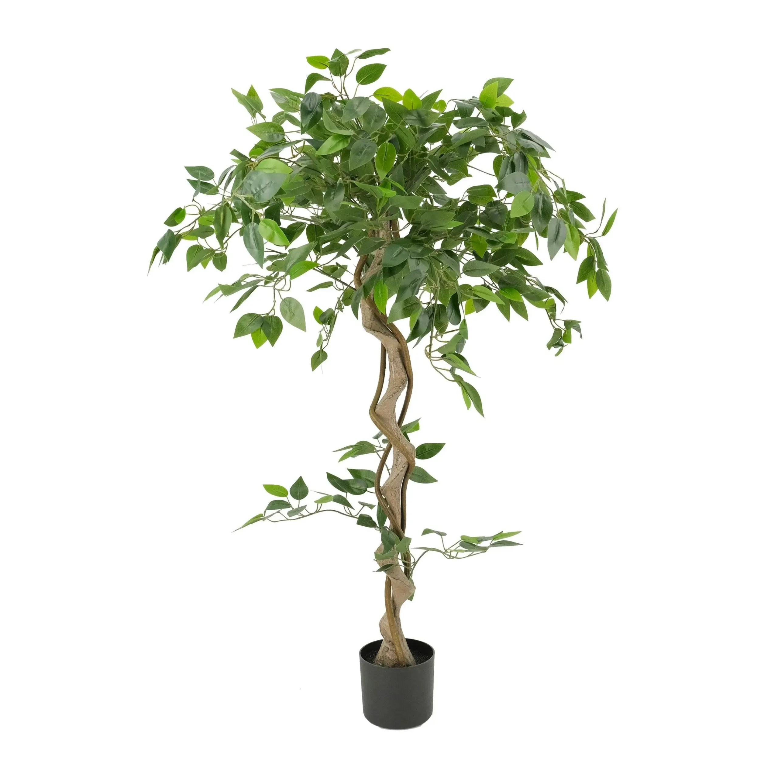 Artificial Plant - Ficus Tree with Twisted Trunk 120cm