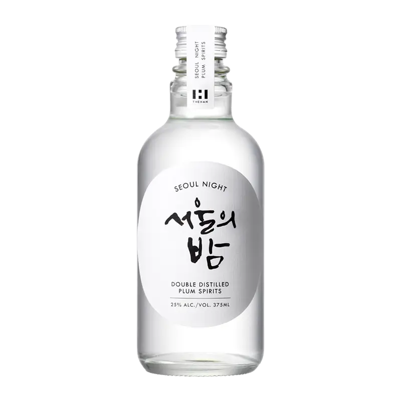 Seoul Night Double Distilled Plum Soju 375ml - Alcohol