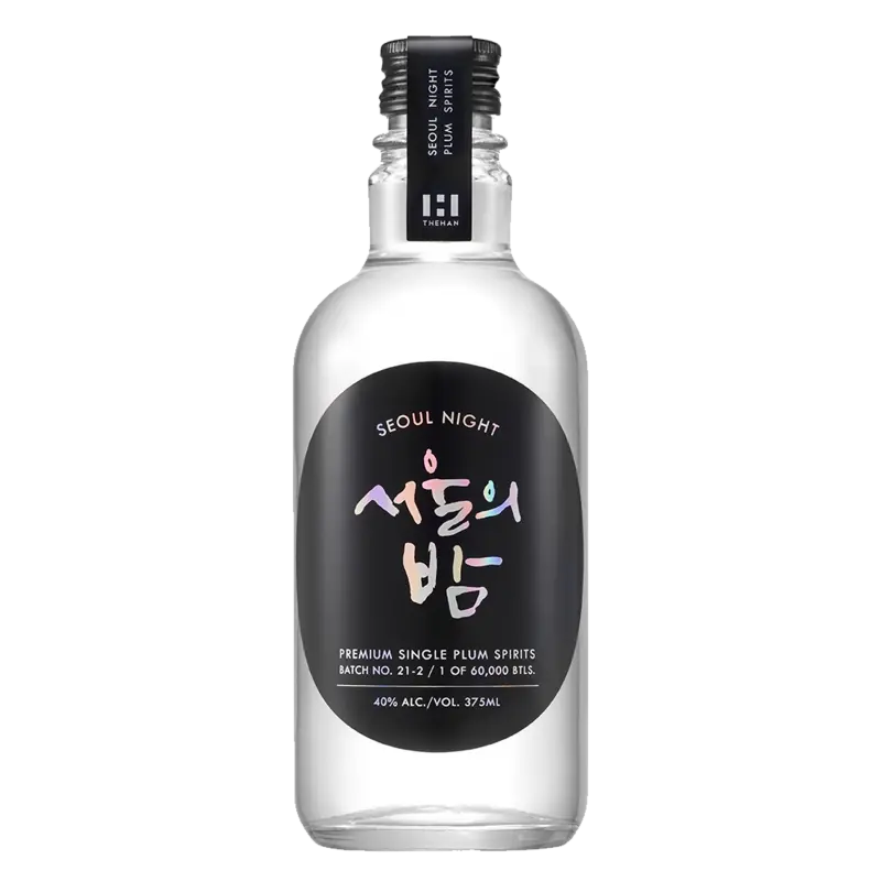 Seoul Night Premium Plum Soju 375ml - Alcohol