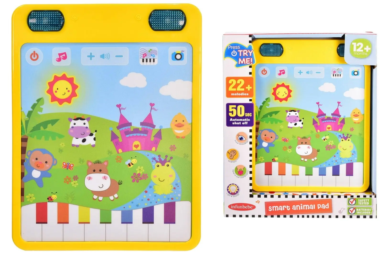 Infunbebe My First Smart Animal Pad - Toys & Games