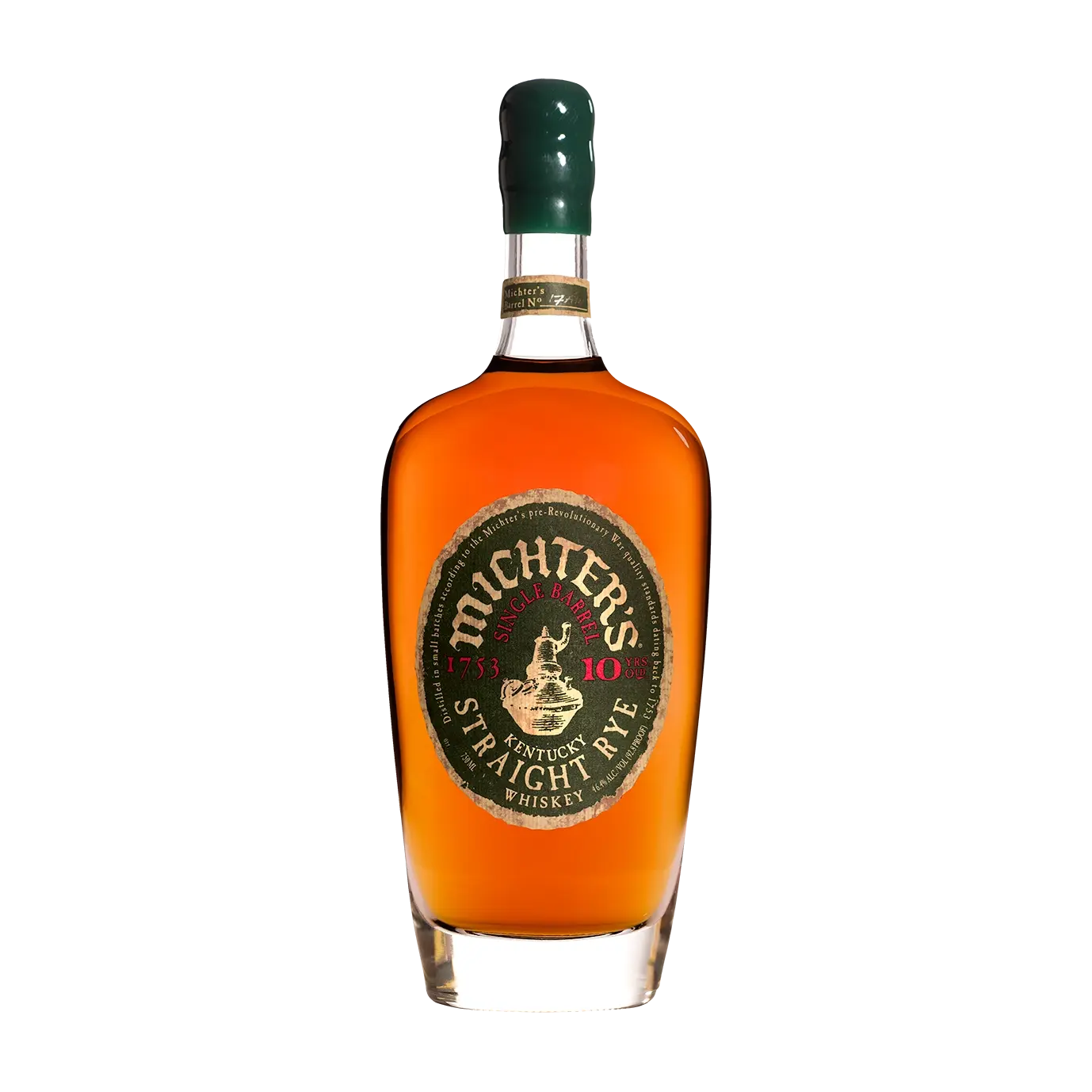 Michter's 10 Year Old Kentucky Straight Rye Whiskey 700ml - Alcohol