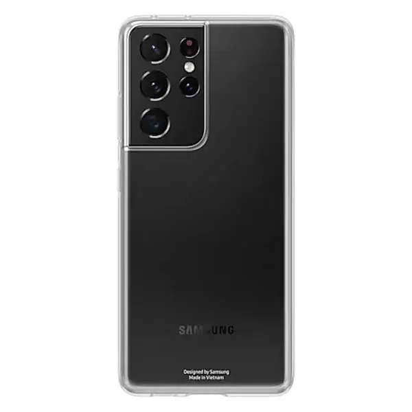 Samsung Clear Case (Suits Galaxy S21 Ultra) – Clear - Electronics