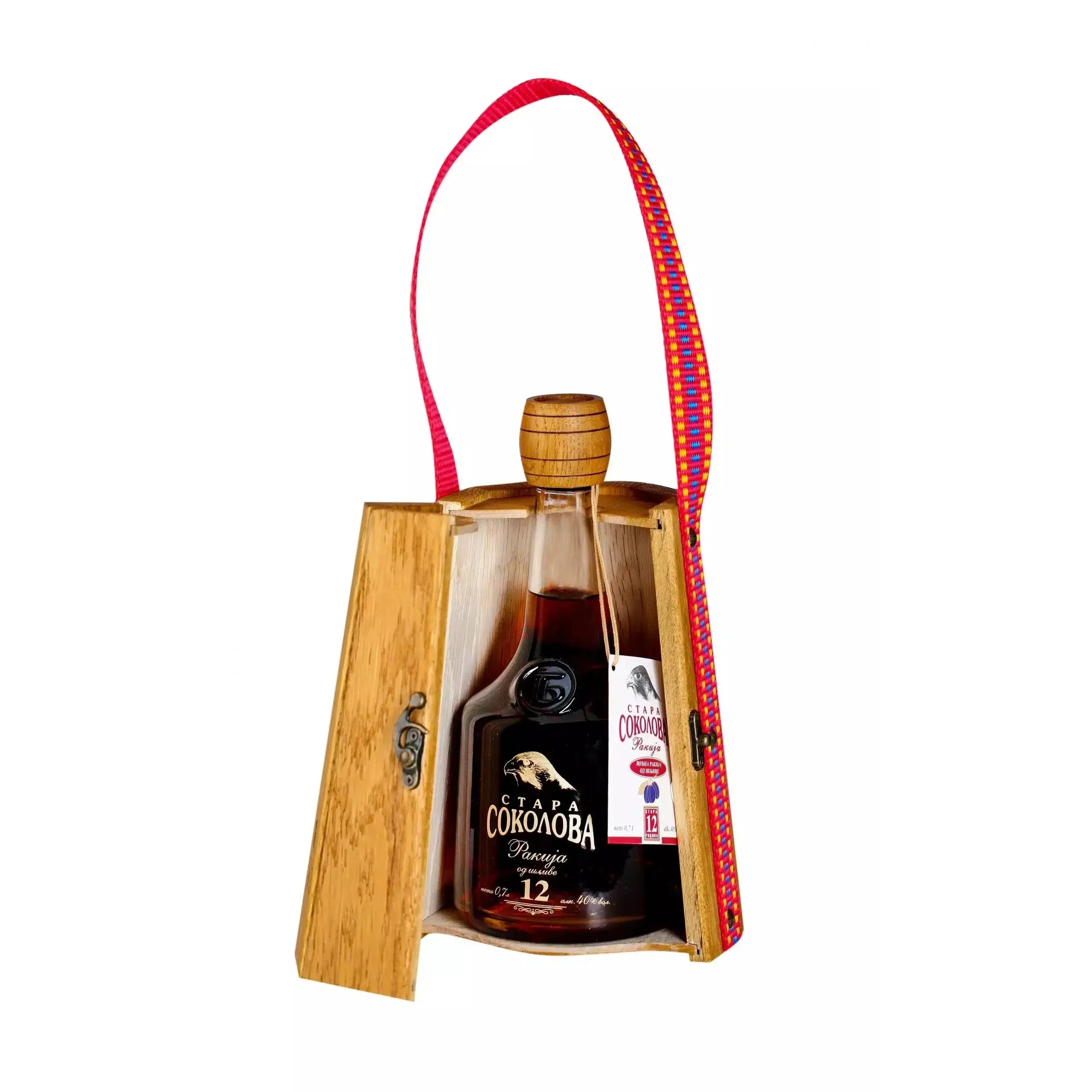 Stara Sokolova Plum Brandy 12 Year Old Wood Case 700ml - Save up to 80% Off Footy Finals Specials
