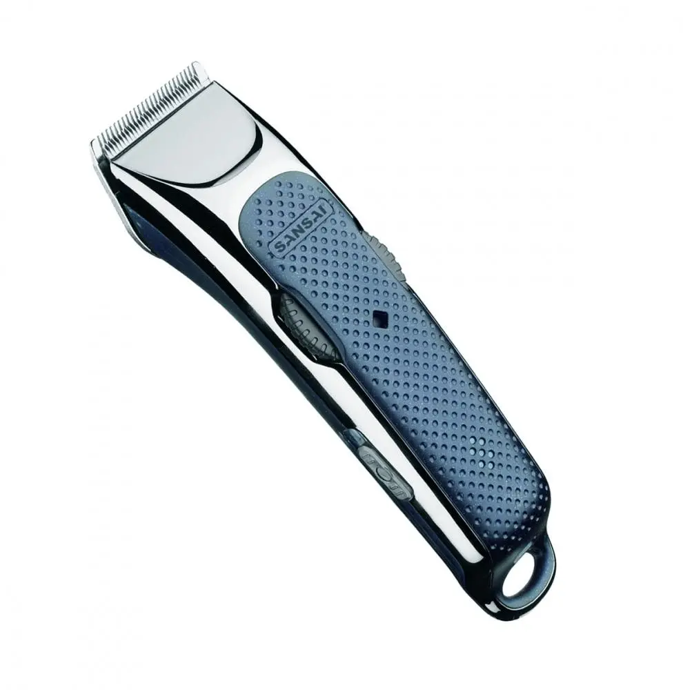 Sansai Blue Cordless Rechargeable/Hair Clipper/Trimmer Men Facial Groomer - Beauty