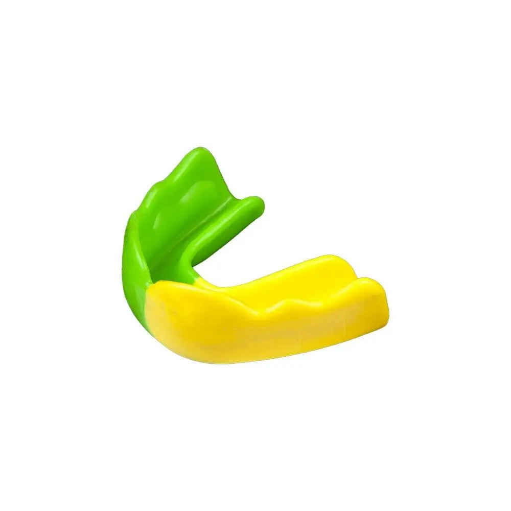 Signature Sports Type 2 Protective Mouthguard Teeth Shield Youth Green/Yellow - Sports & Outdoor
