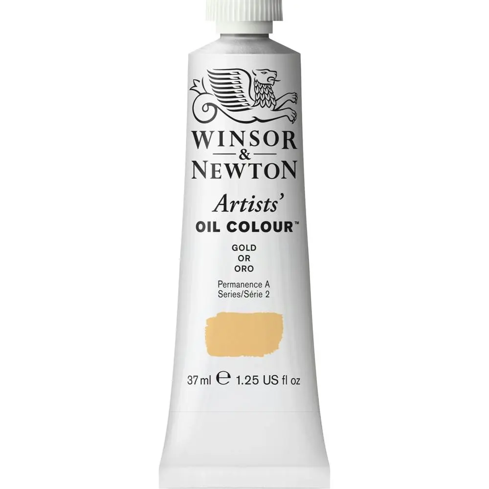 Winsor & Newton Artists Oil Colour 37ml Art/Craft Painting Tube Gold Series 2 - Hobbies