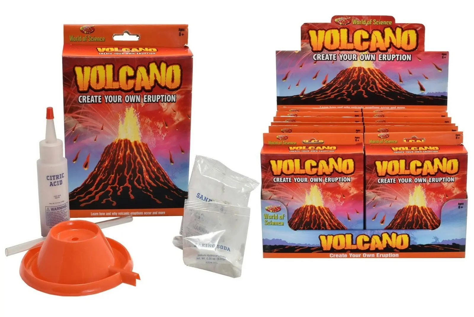 Volcano Eruption Science Kit - Hobbies