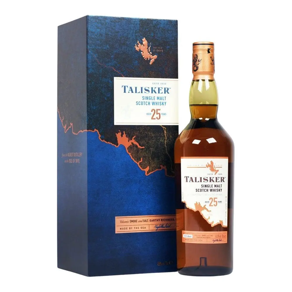 Talisker 25 Year Old (2021 Release) Whisky 700ml - Alcohol