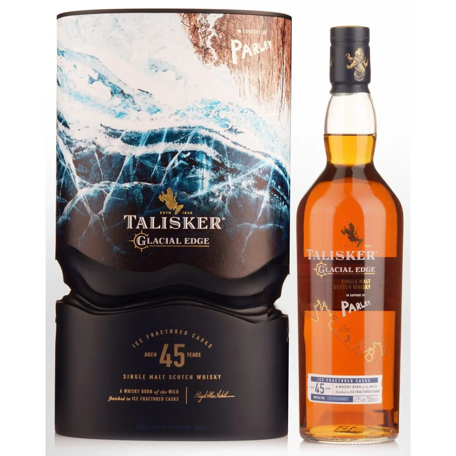 Talisker Glacial Edge 45 Year Old Single Malt Scotch Whisky 700ml - Alcohol