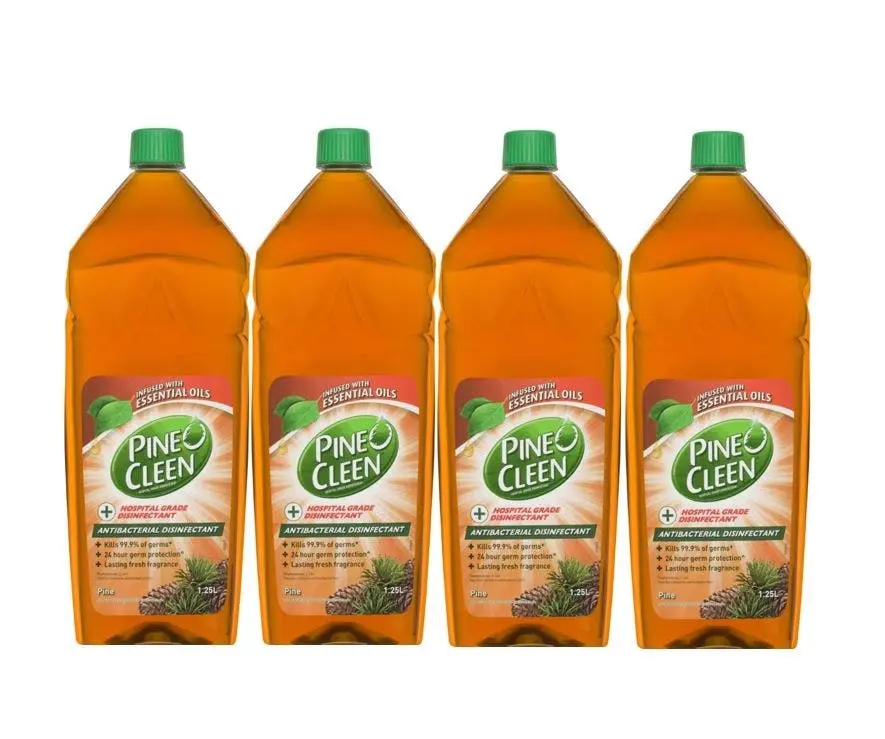 4 Pack Pine O Cleen Disinfectant Pine 1.25l - Home & Garden