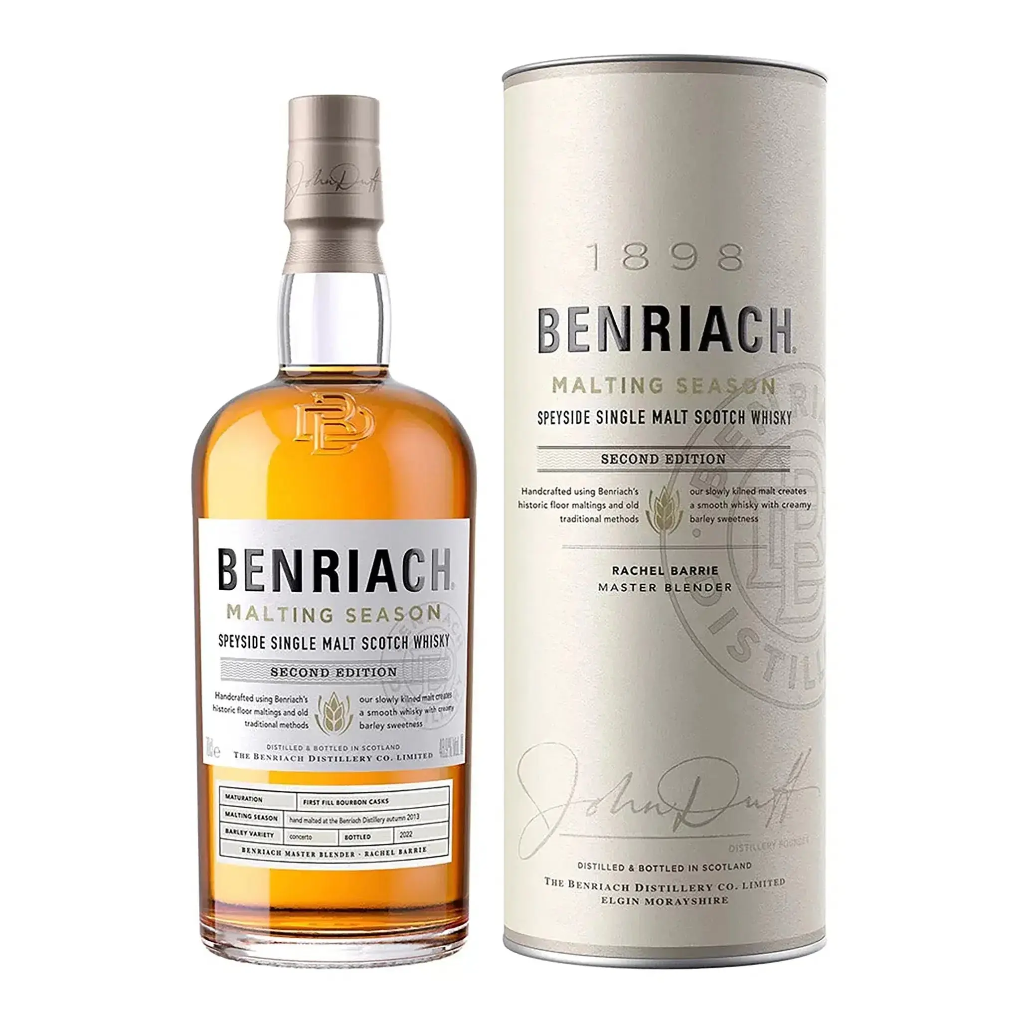 Benriach Malting Season Second Edition Single Malt Scotch Whisky 700ml - Alcohol