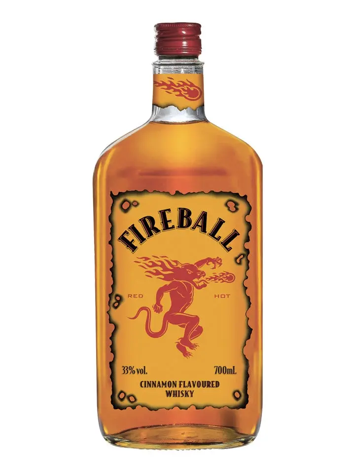 Fireball Cinnamon Flavoured Canadian Whisky 700ml - Alcohol