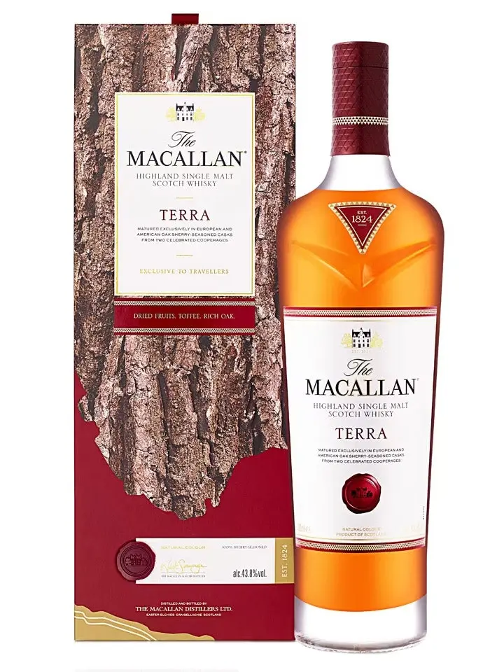 The Macallan Terra Highland Single Malt Scotch Whisky 700ml - Alcohol