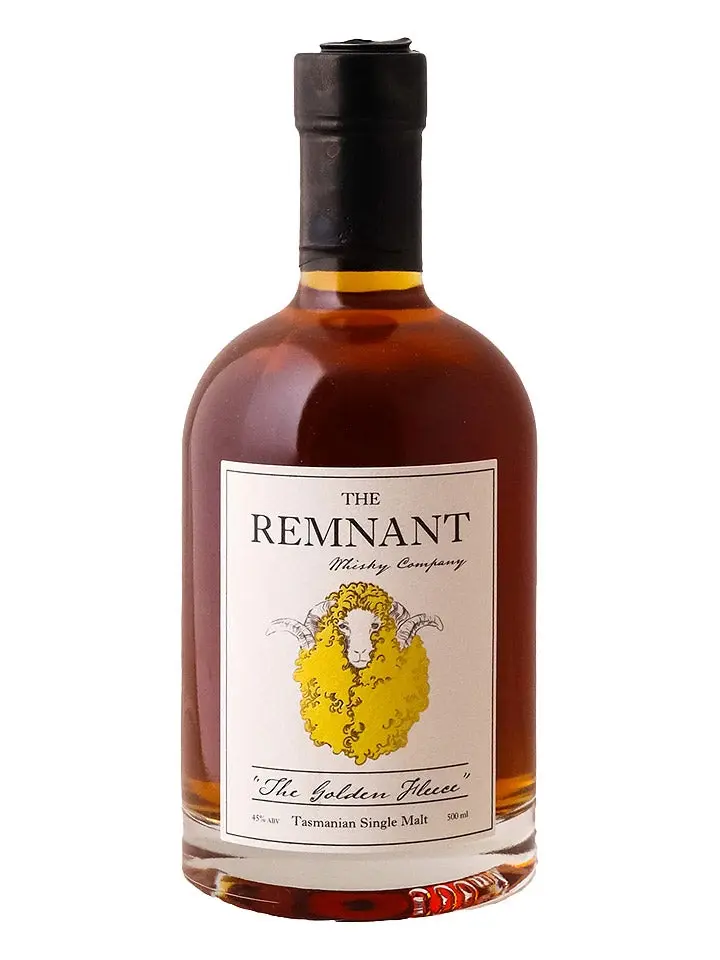 The Remnant Whisky Co. 'the Golden Fleece' Australian Single Malt Whisky 500ml - Alcohol