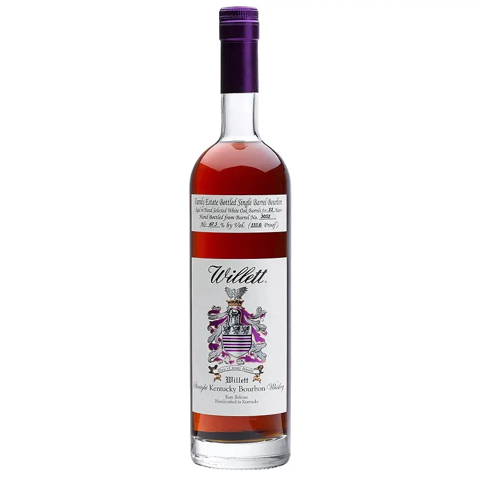 Willett Family Estate 11 Year Old Single Barrel Bourbon Cask No. 3052 67.5% 700ml - Alcohol