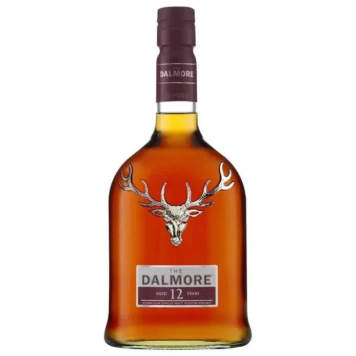 The Dalmore 12 Year Old Single Malt Scotch Whisky 700ml - Alcohol