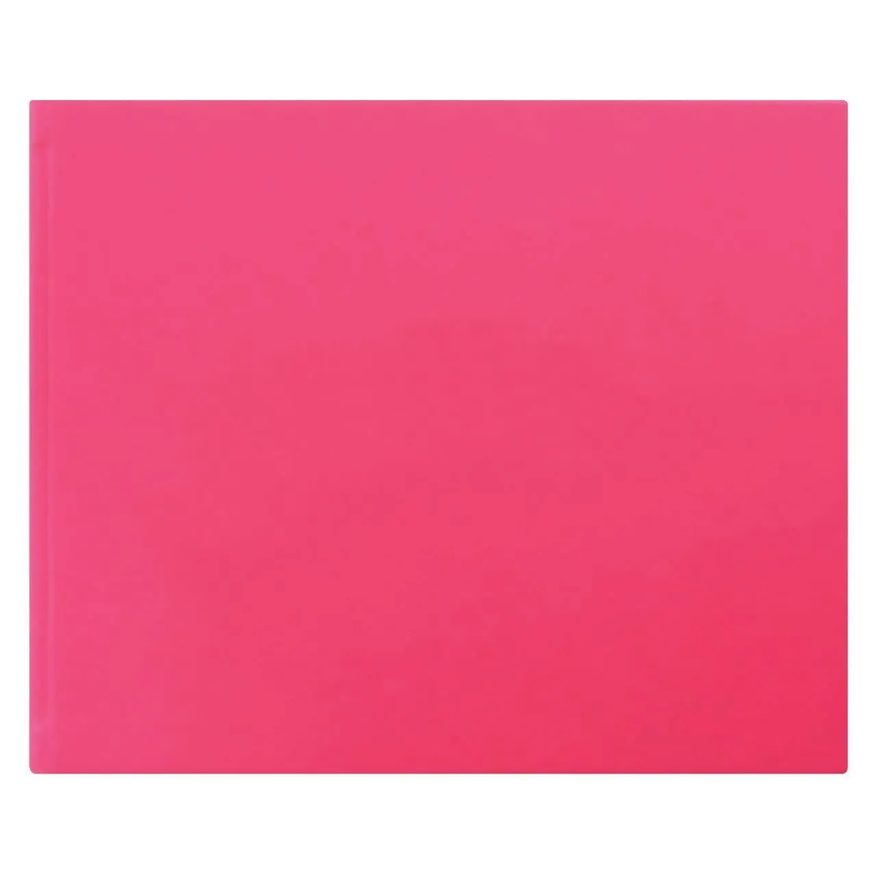 Letts Dazzle Quarto Blank Guest Book Landscape Pink Home Office Stationery