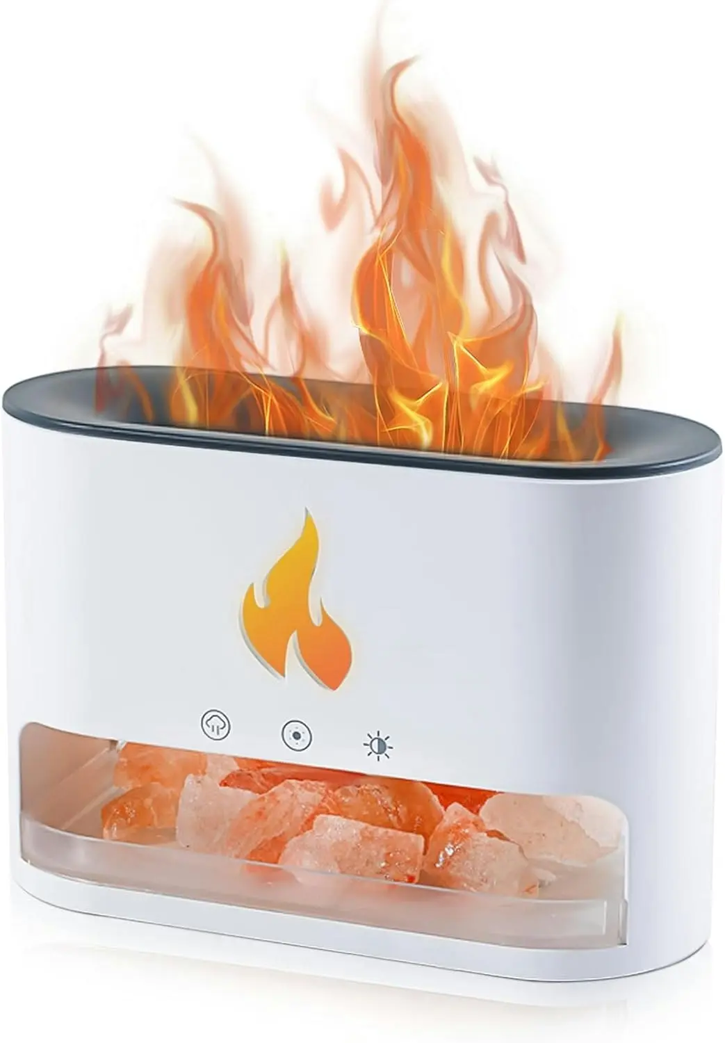 Cool Mist Humidifier, Fire Diffuser, 7 Colors - Home & Garden