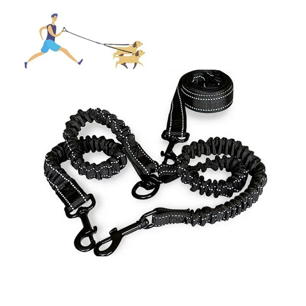 Dual Dog Leash,Double Dog Leash,Double Dog Walking & Training Leash - Pets