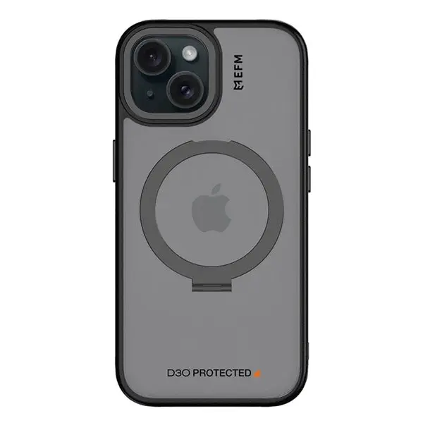 EFM Alta Armour with D3O BIO Case (Suits iPhone 15) - Black