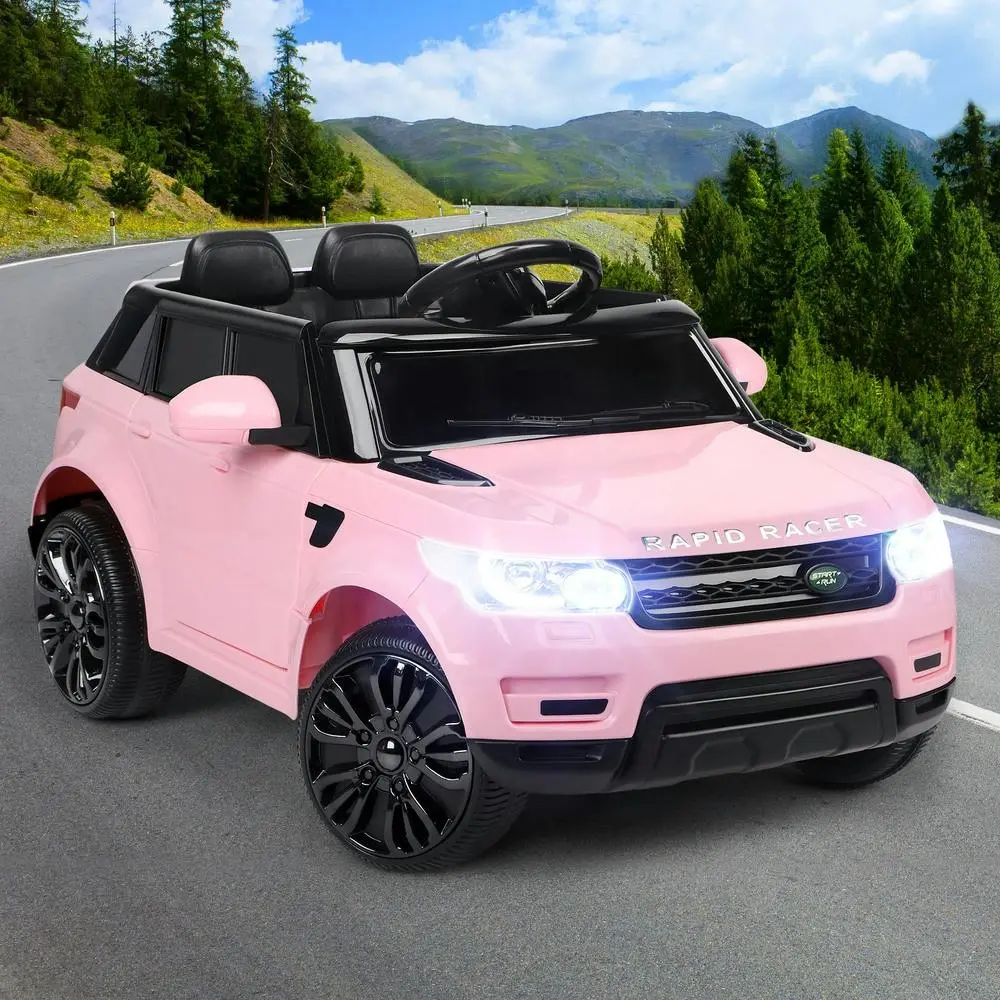 Alfordson Ride On Car Kids Remote Car Toy MP3 LED Light Pink - Toys & Games