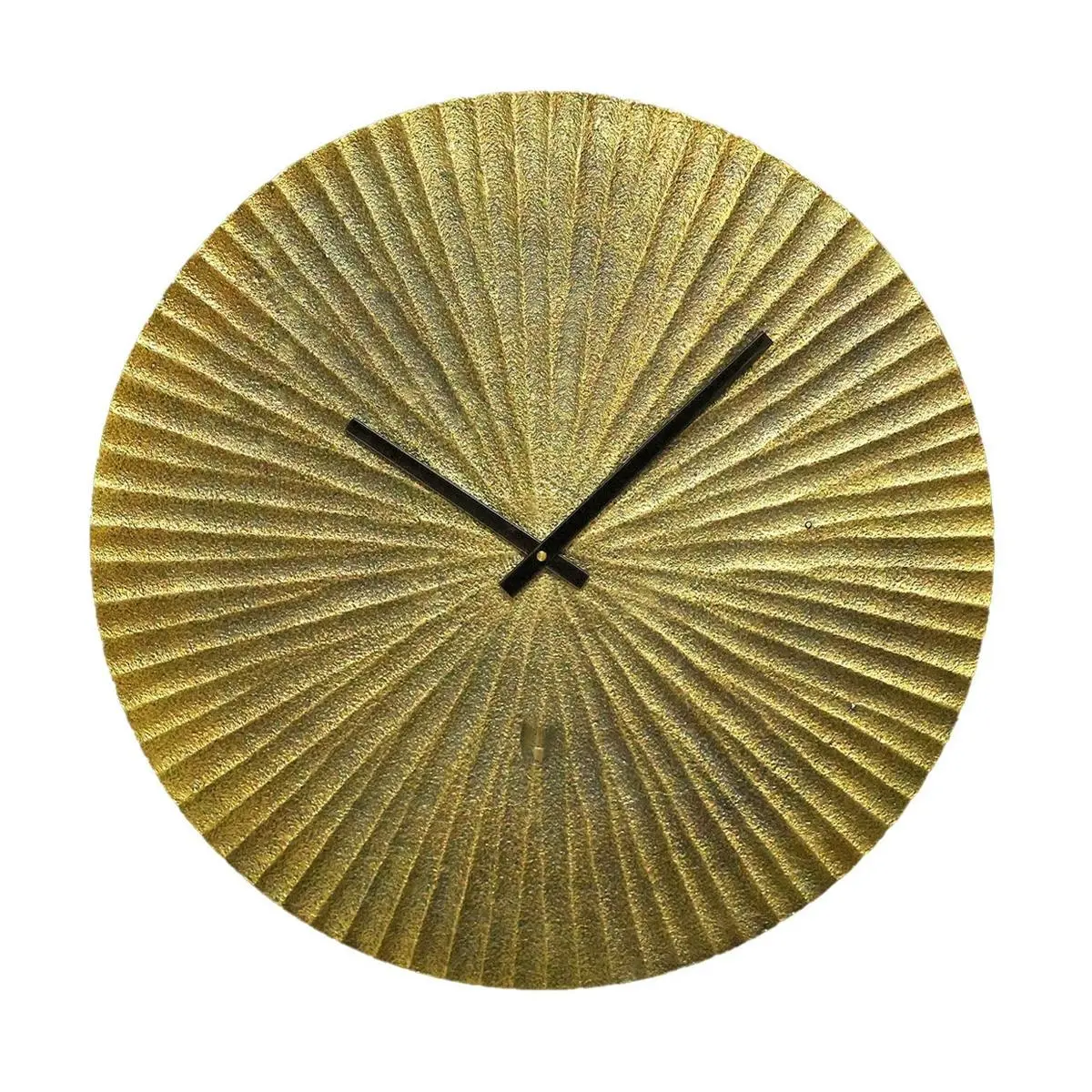 SSH Collection Chizzel 45cm Wide Wall Clock - Antique Brass