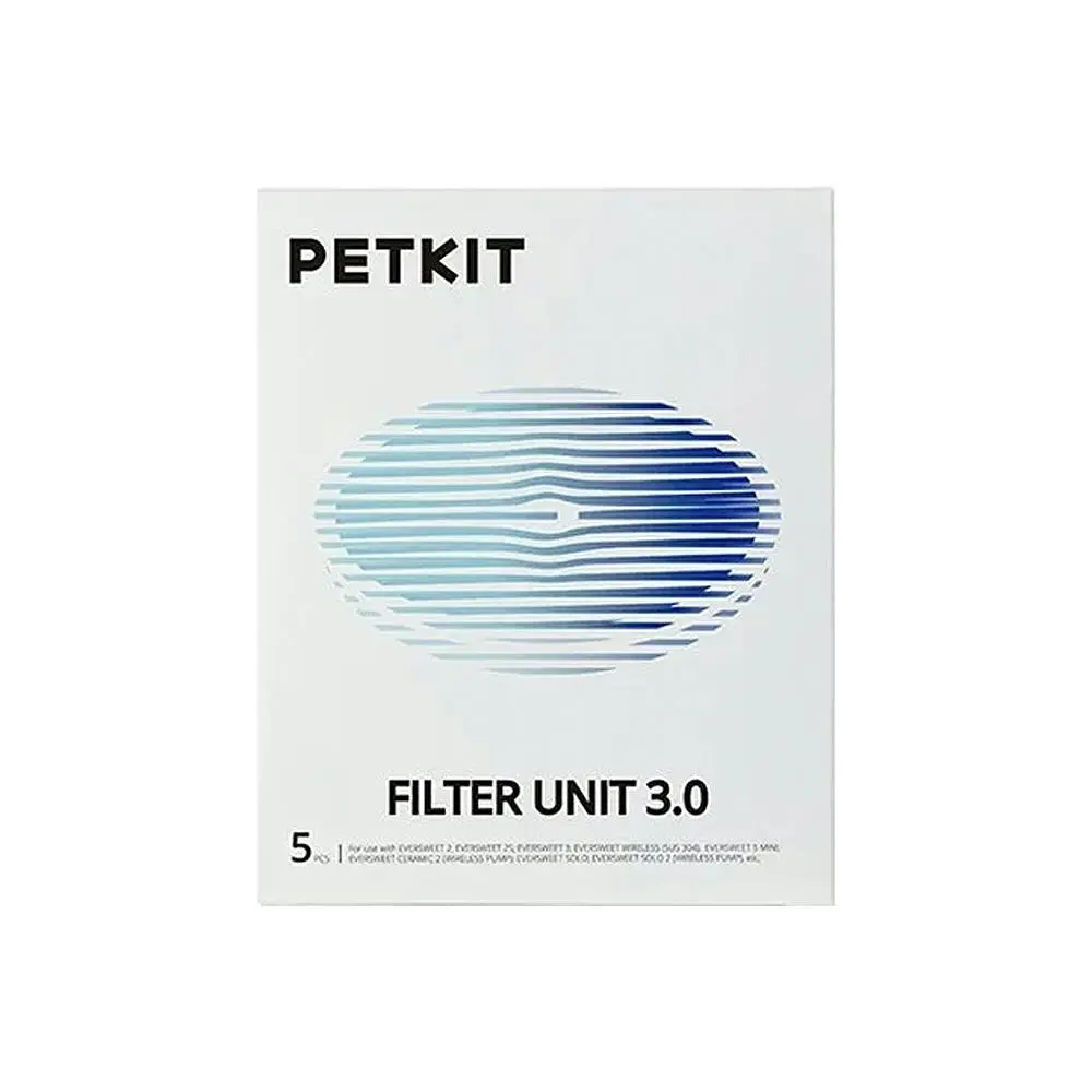 5pc Petkit Unit 3.0 Pet Dog/Cat Fountain Replacement Water Cleaning Filter - Pets