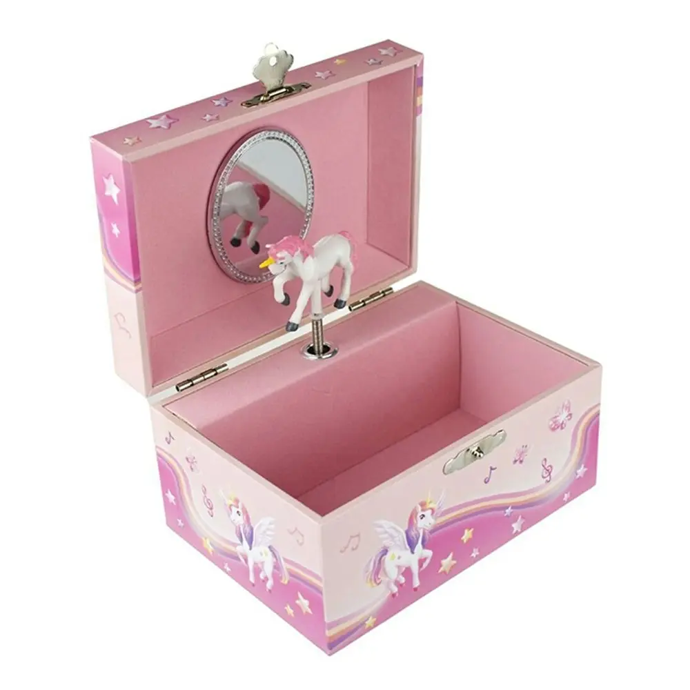 Kaper Kidz 15cm Nutmeg Unicorn Keepsake Musical Jewellery Box Organiser 3y+ - Toys & Games