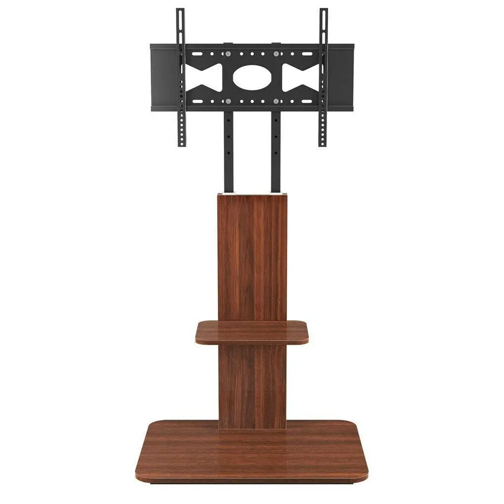 Industrial TV Stand for 32-65" TVs with Wood & Steel